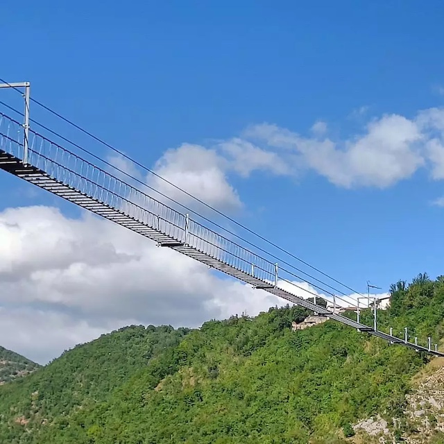 ponte tibetano Sellano